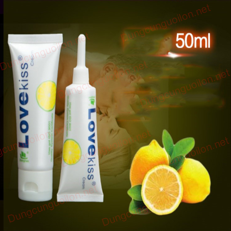 gel bôi chơn love kiss hương chanh